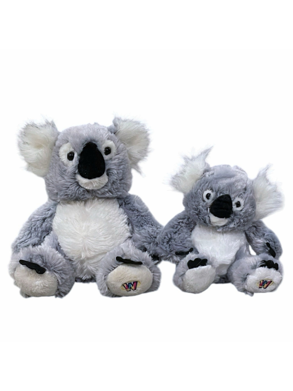 Lot of 2 Ganz Webkinz Lil Kinz Koala Bear HM113 Plush Stuffed Animal No Code